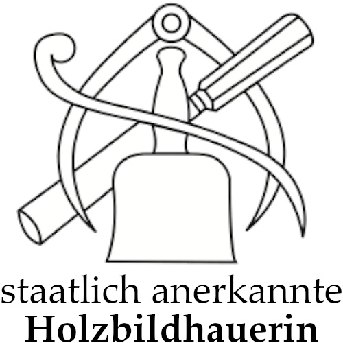 Holzbildhauerin Anna Rheber, Holzbildhauarbeiten Robinie